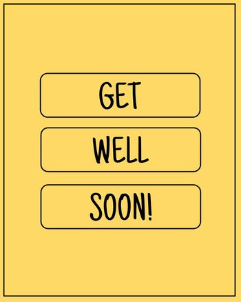 Use get well soon