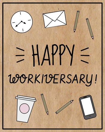 Use happy workiversary