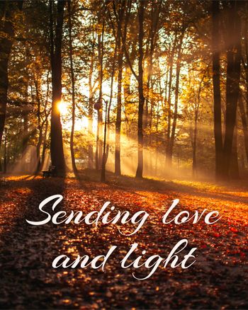Use sending love and light