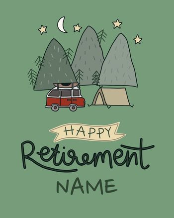 Use happy retirement name