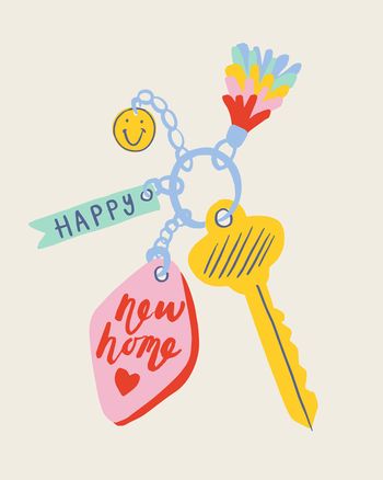 Use happy new home keys