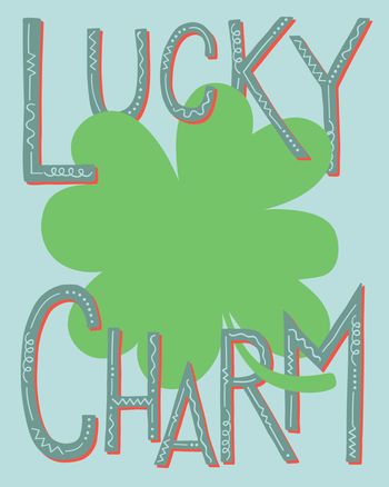 Use lucky charm good luck card