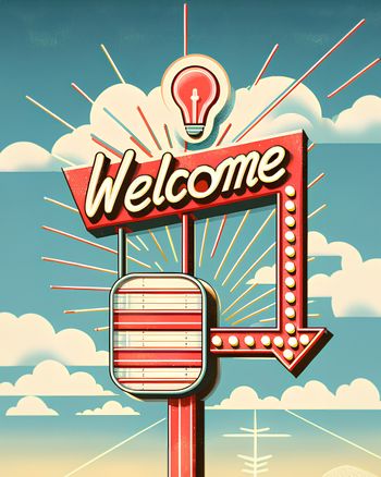 Use Retro welcome to the team card for colleague