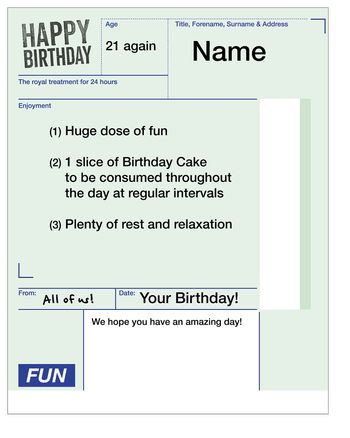 Use Personalised Birthday card for doctor