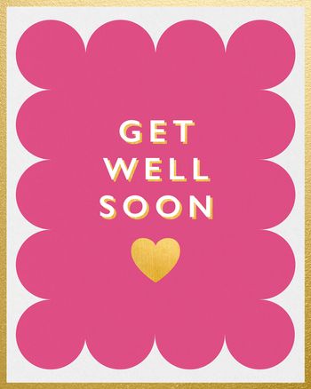 Use Classic Type Get Well Gold details Card - group card