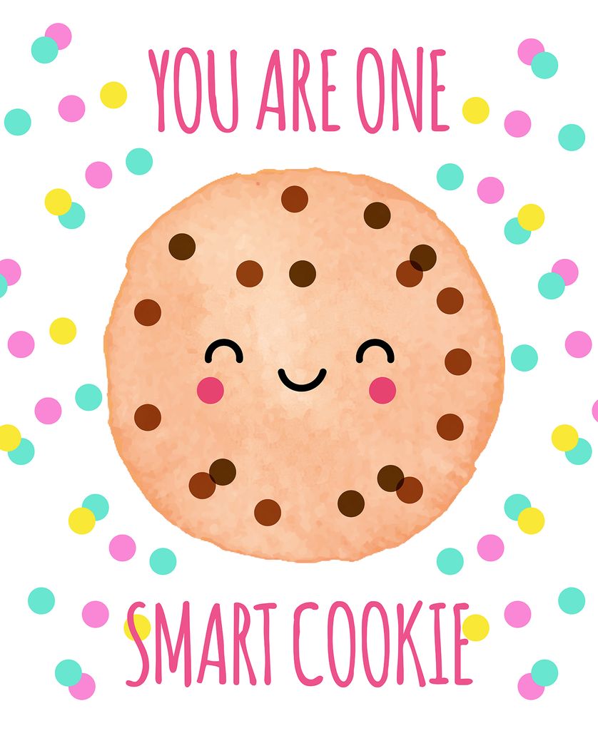 Card design "Cookie congrats - group congratulations card"