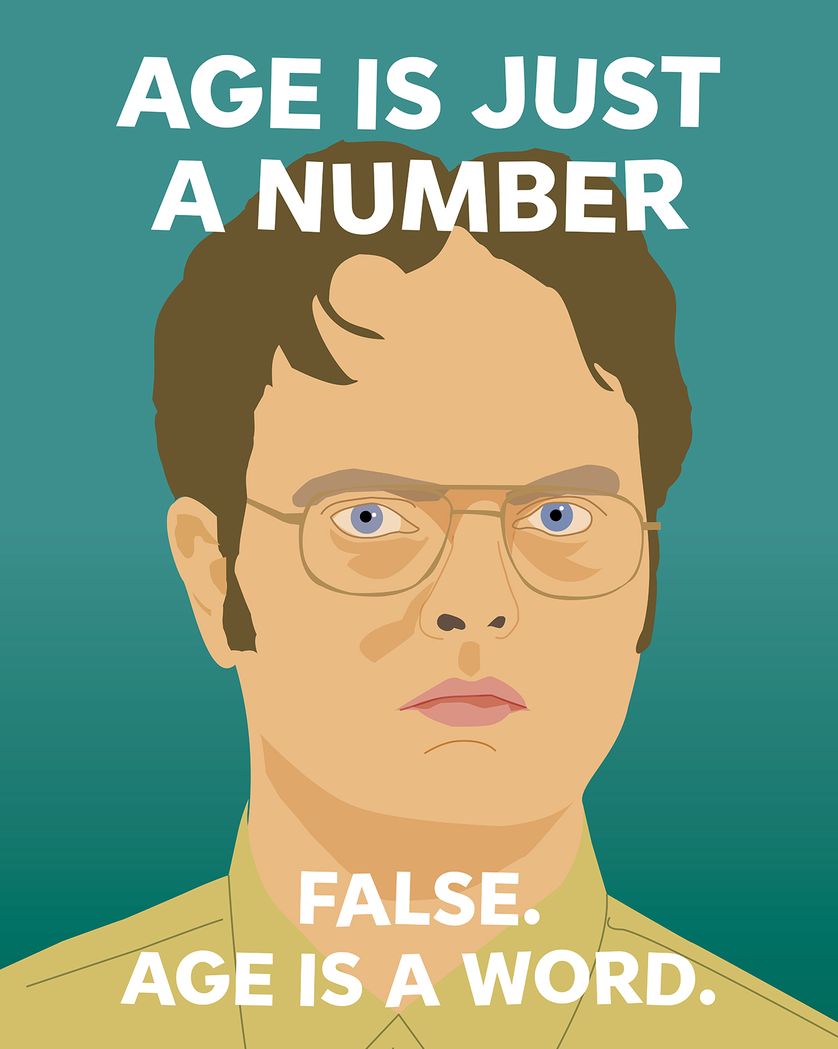 Card design "Dwight Meme group Birthday card"