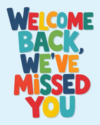 Use Group Welcome back Card