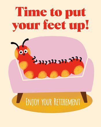 Use Caterpillar feet up - group retirement ecard