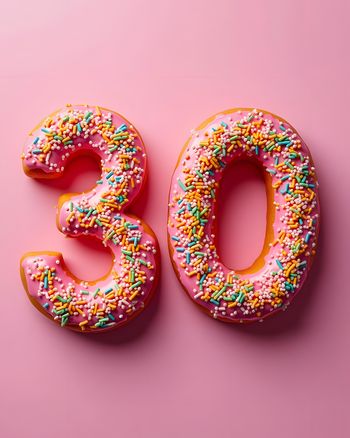 Use 30 Milestone - group birthday ecard