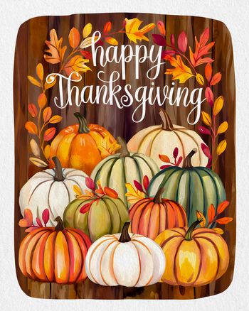 Use pumpkin patch - group thanksgiving ecard