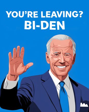 Use Biden - group leaving ecard