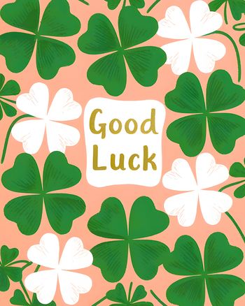 Use Clover overload - group good luck card