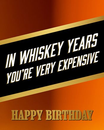 Use Single malt - group birthday ecard