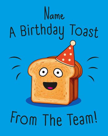 Use Birthday Post - Personalised group card