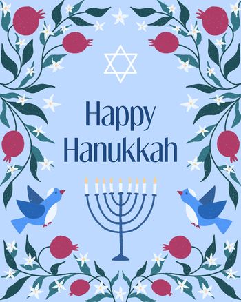 Use Happy Hanukkah - group ecard