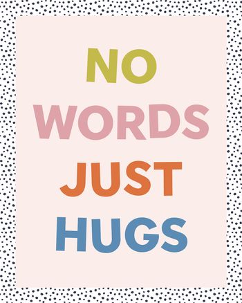 Use No words - group sympathy ecard