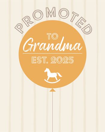 Use Promotion Grandma - group new baby ecard