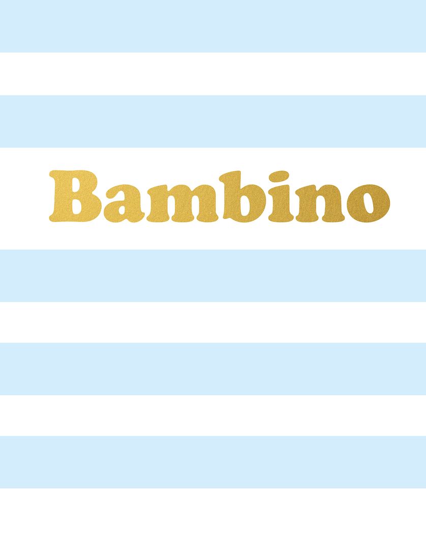 Card design "Bambino - group baby ecard"