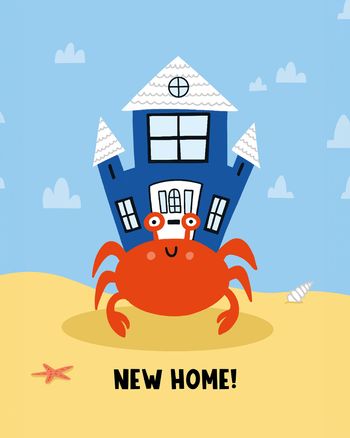 Use Hermit Crab - Group home ecard