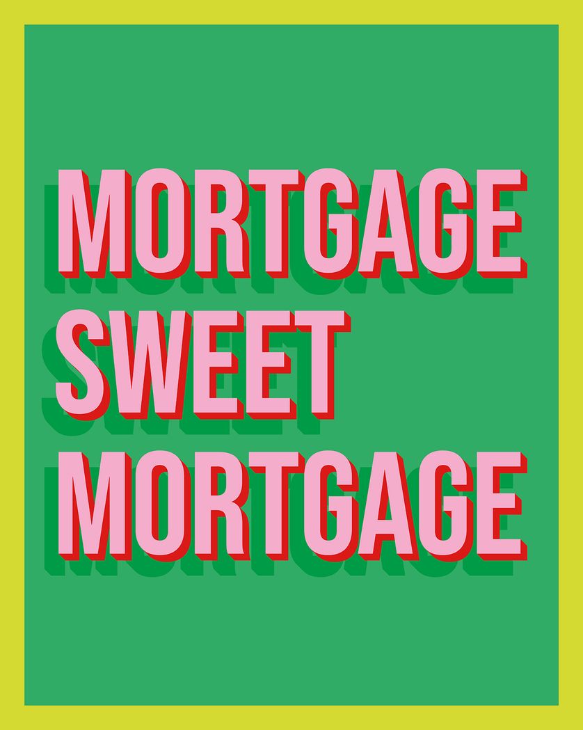 Card design "Signwriter - group new home ecard"