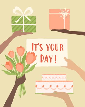 Use Birthday Gathering - group birthday ecard