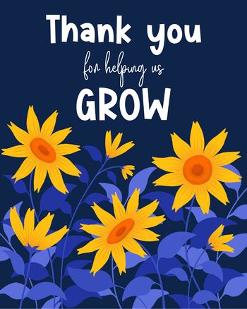 Use Sunflowers for teacher - group ecard