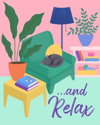 Use Time to Relax - group retirement ecard