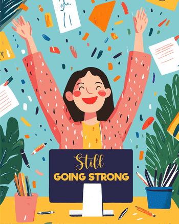 Use Celebrate another year - group anniversary ecard