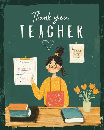 Use Happy Classroom - group teacher ecard