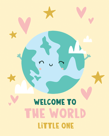 Use Cute World - group baby ecard