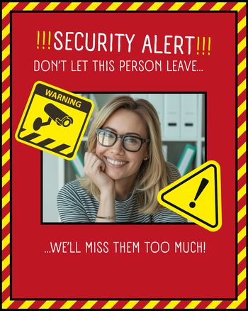 Use Security Alert - group leaving ecard