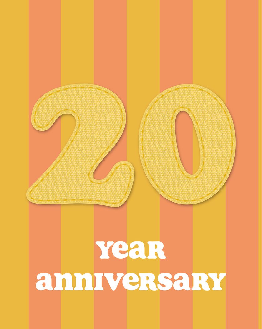 Card design "Patchwork anniversary - group ecard"