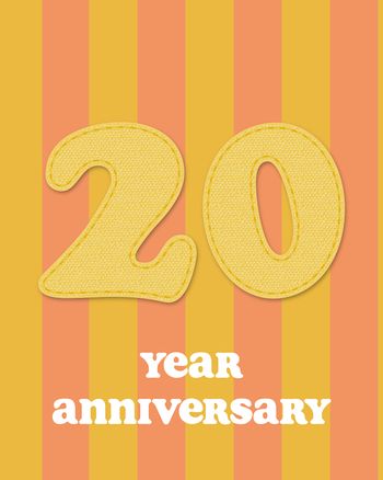 Use Patchwork anniversary - group ecard