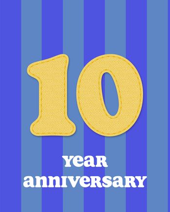 Use Patchwork anniversary - group ecard