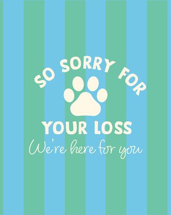 Use Pet Sympathy ecard