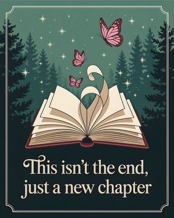 Use A new chapter - group leaving ecard