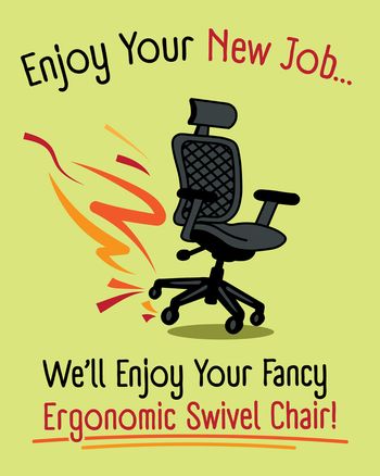 Use Go swivel - group leaving ecard