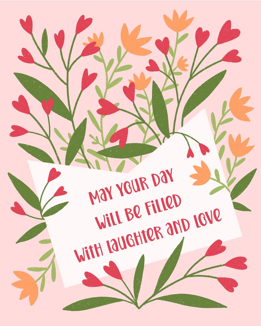 Card design "Stuffed with love and laughter - group birthday ecard"