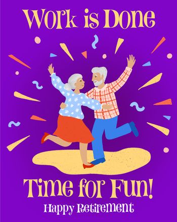 Use Dancing into retirement - group ecard