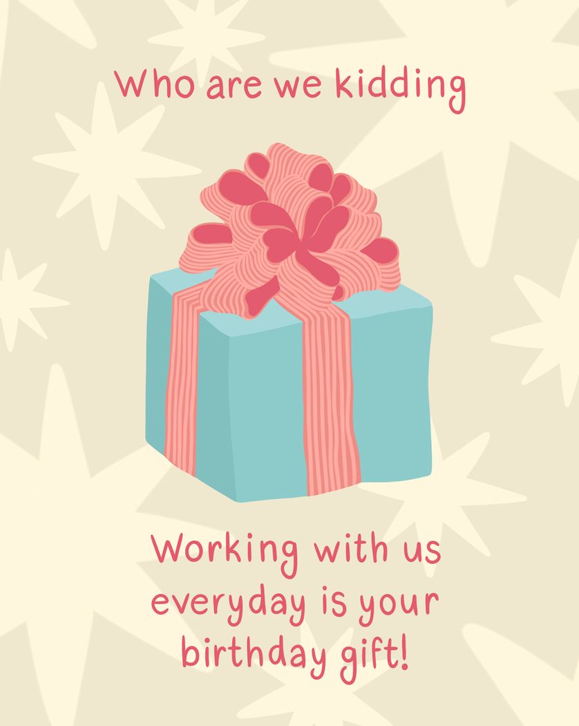 Card design "Your welcome - group birthday ecard"