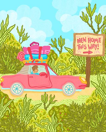Use Your future is this way - group new home ecard