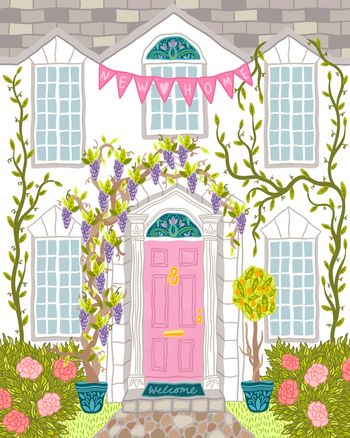 Use Welcome mat - group new home ecard