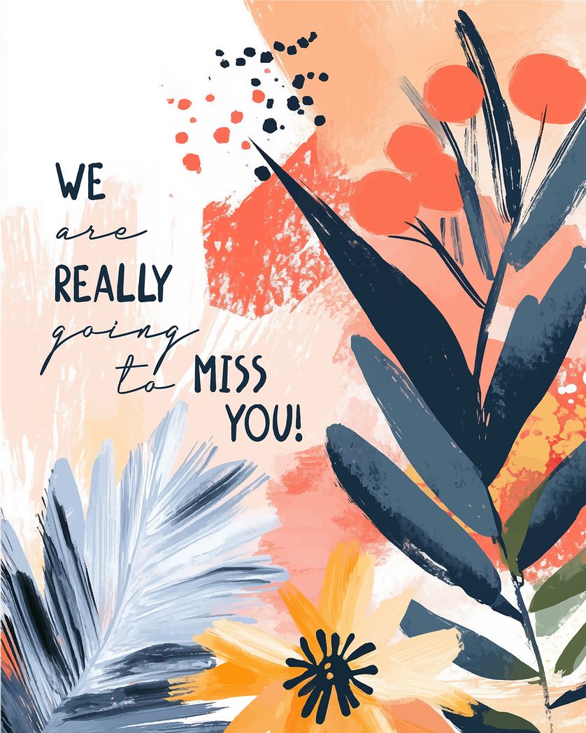 Card design "Bold planting - group retirement ecard"