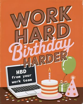 Use Birthday harder - group ecard