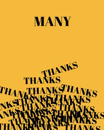 Use Many Thanks - group thank you ecard