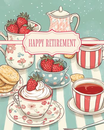 Use Afternoon Tea - group retirement ecarde