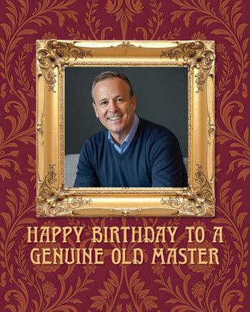 Use National Portrait gallery - group birthday ecard