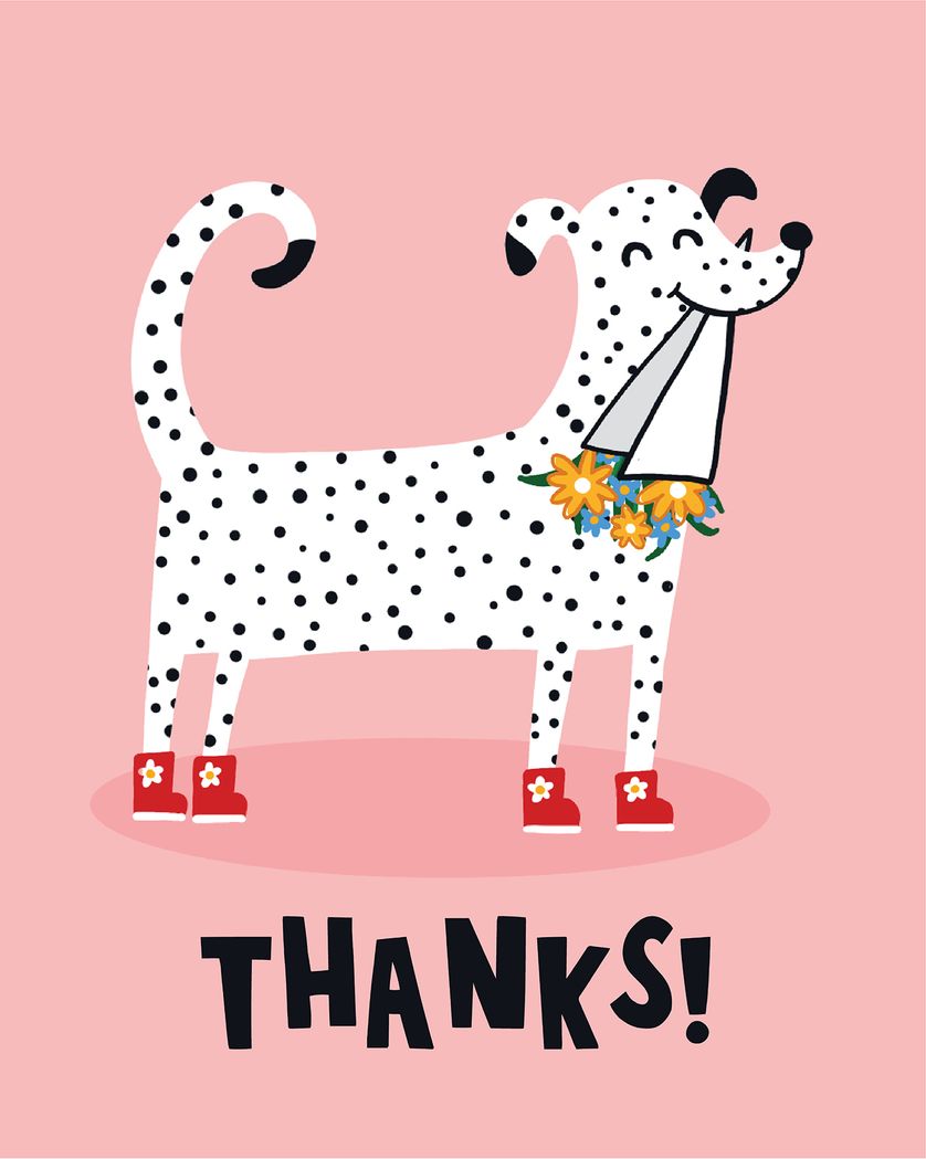 Card design "101 Thank yous - group thank you ecard"