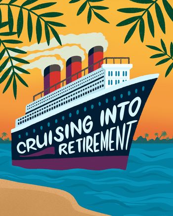 Use Sunset cruise - group retirement ecard